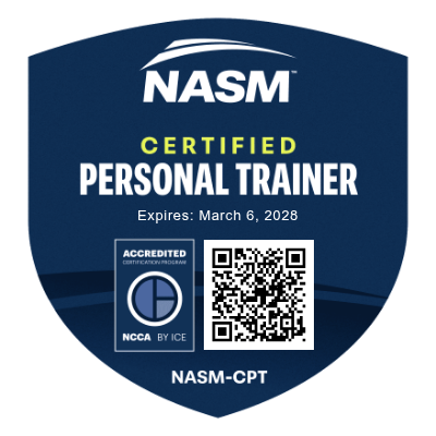 NASM-CPT Badge